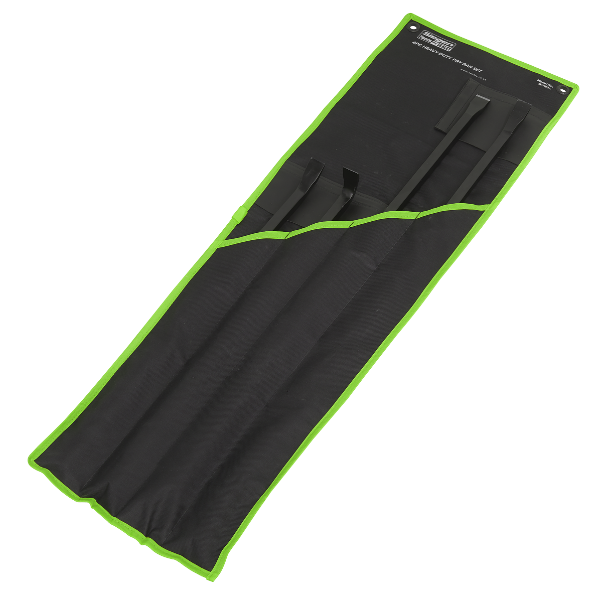 Heavy-Duty Pry Bar Set with Hammer Cap 4pc