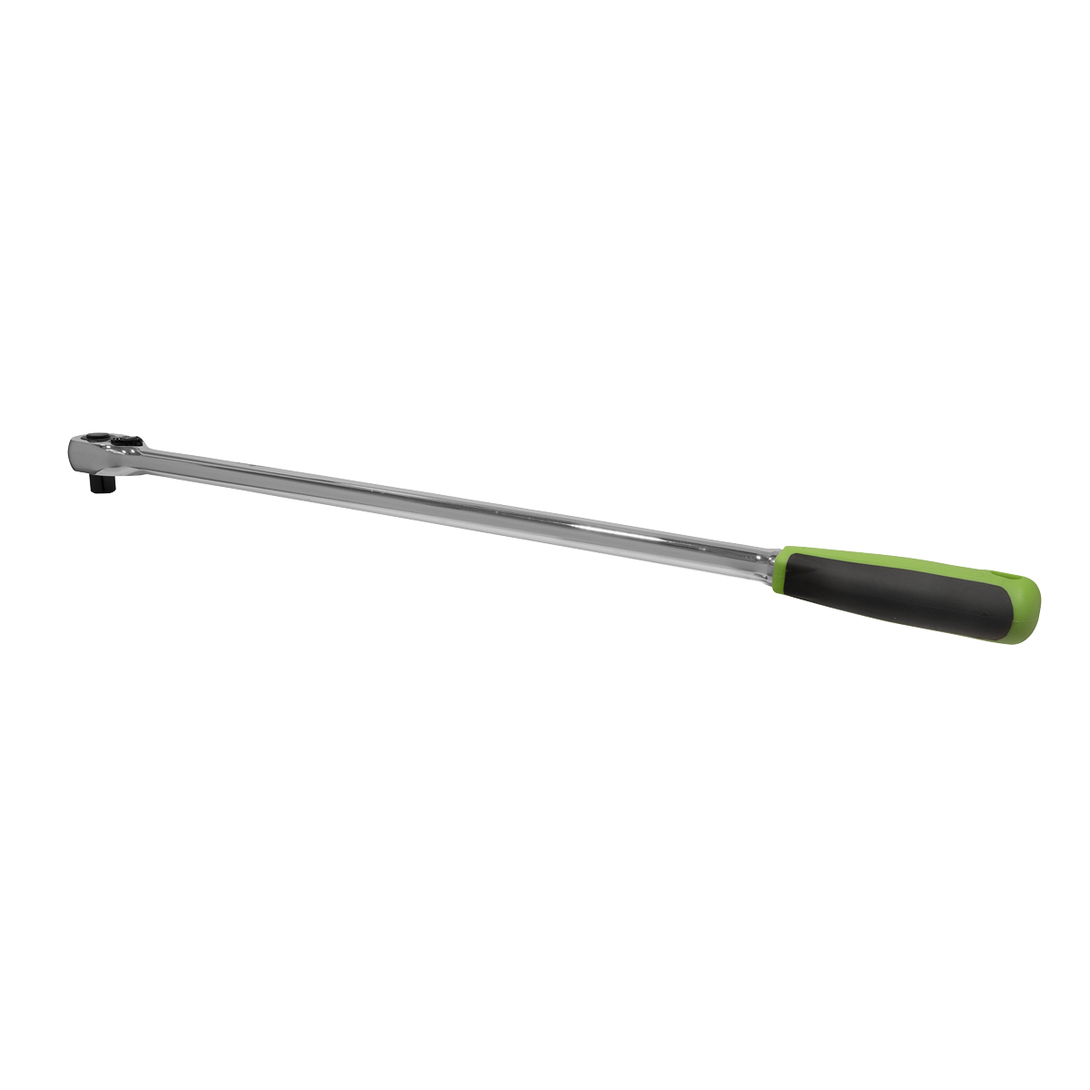Siegen Extra-Long Pear-Head Ratchet Wrench with Flip Reverse