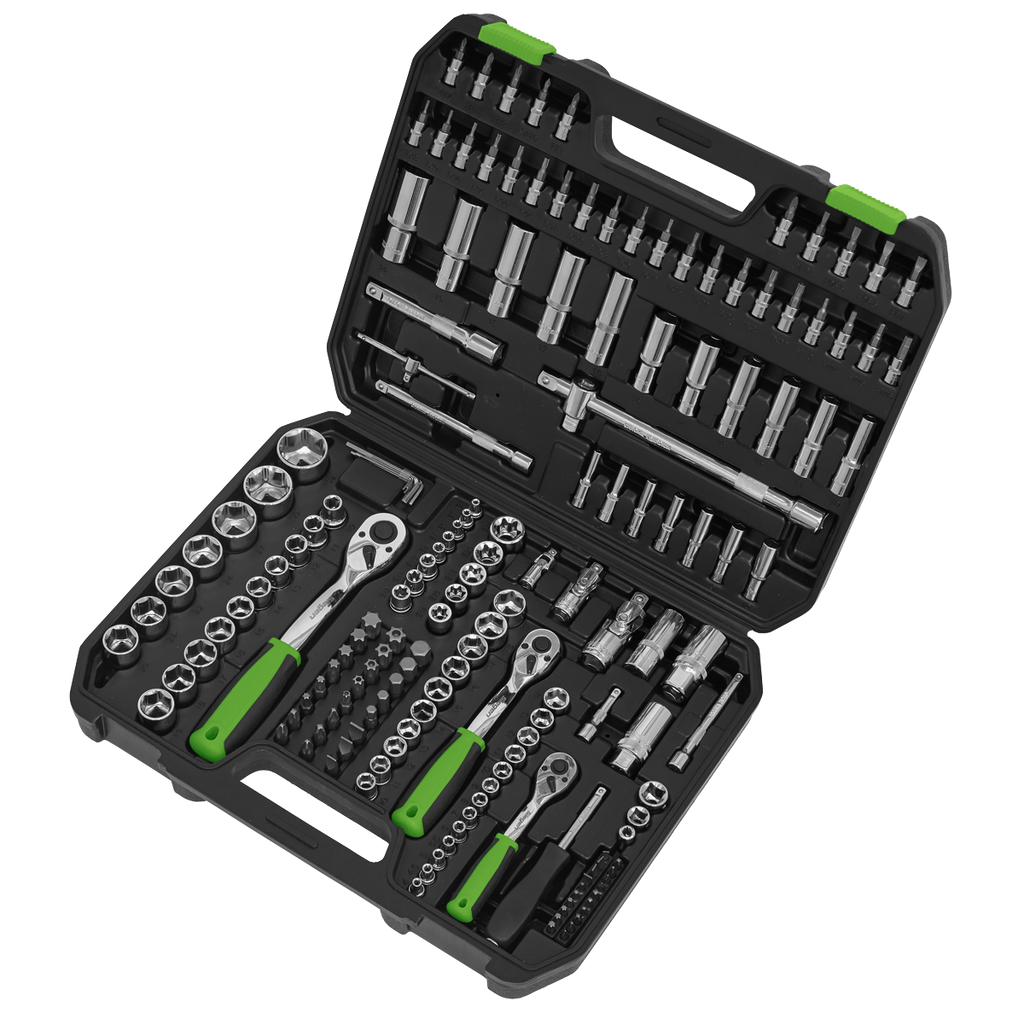 Siegen Socket Set 1/4", 3/8" & 1/2"Sq Drive 171pc