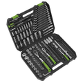 Siegen Socket Set 1/4", 3/8" & 1/2"Sq Drive 219pc