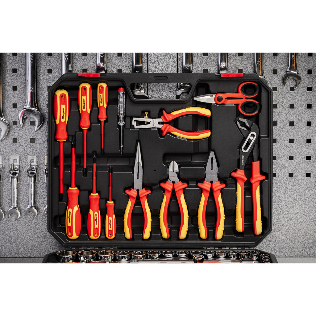 Siegen Electrician's Tool Kit 90pc