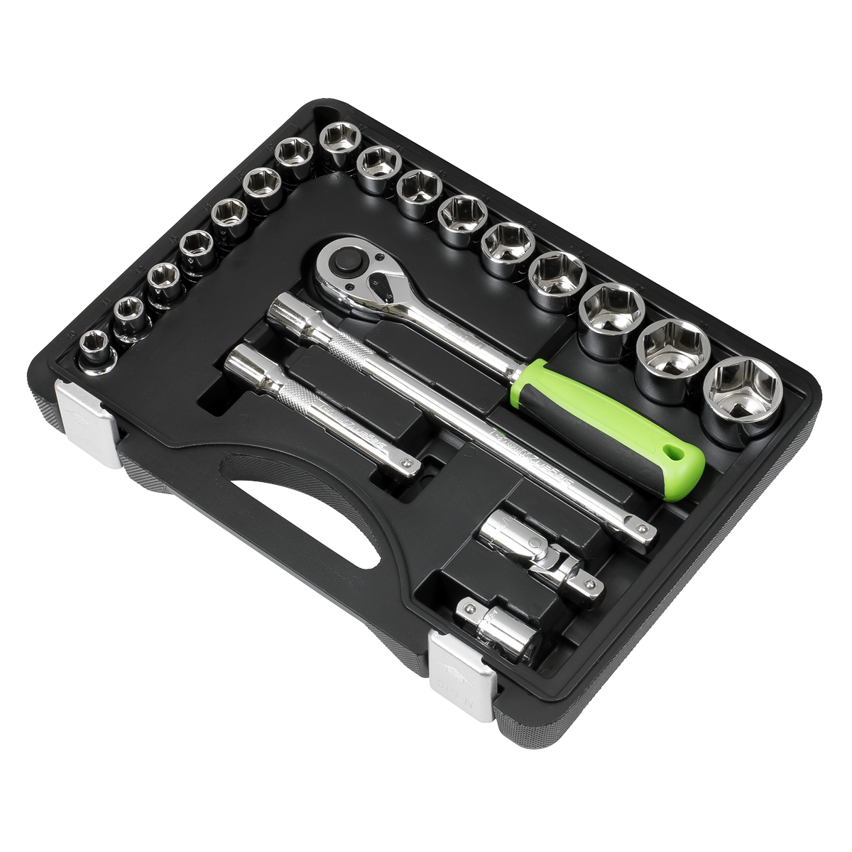 Siegen Socket Set 1/2"Sq Drive 21pc
