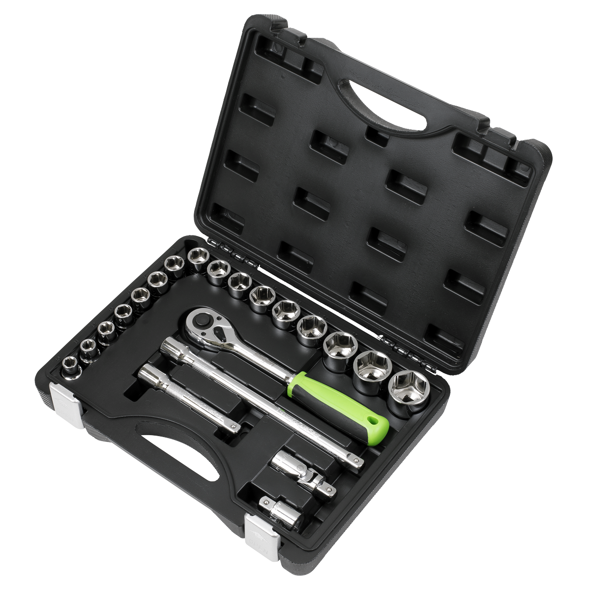 Siegen Socket Set 1/2"Sq Drive 21pc