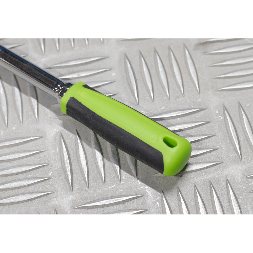 Siegen Extra-Long Ratchet Wrench with Flip Reverse 1/4"Sq Dr