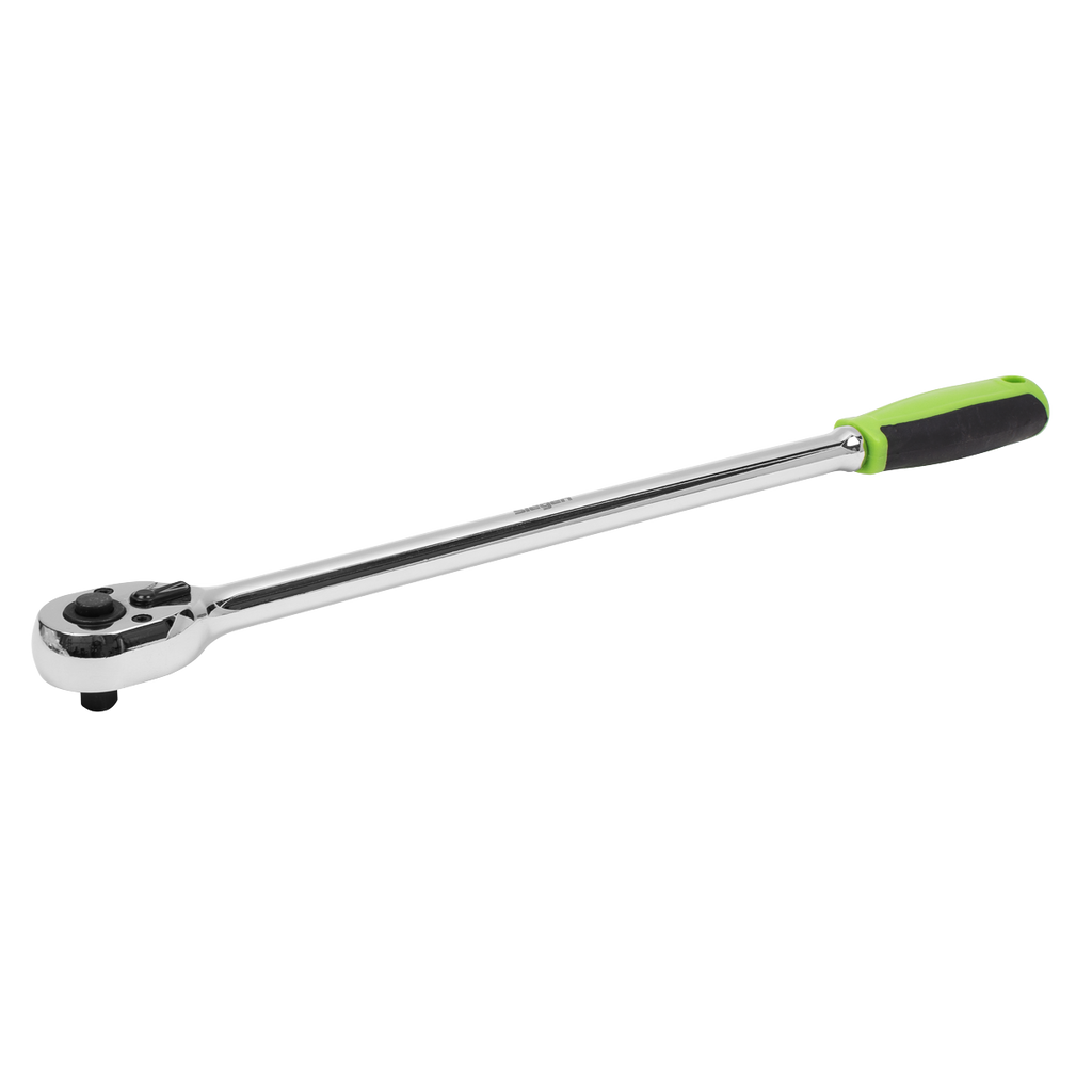 Siegen Extra-Long Ratchet Wrench with Flip Reverse 1/4"Sq Dr