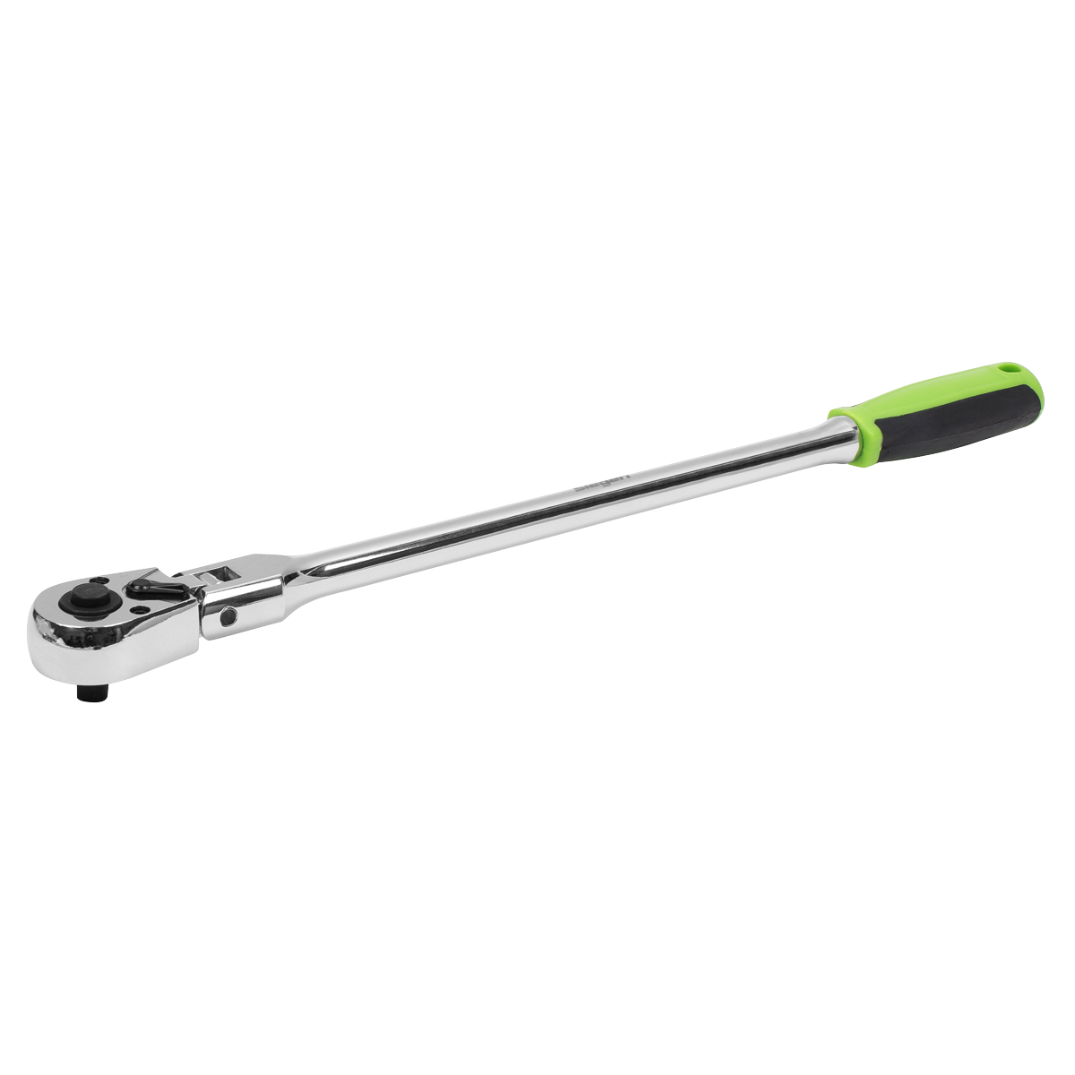 Siegen Extra-Long Flexi-Head Ratchet Wrench with Flip Revers