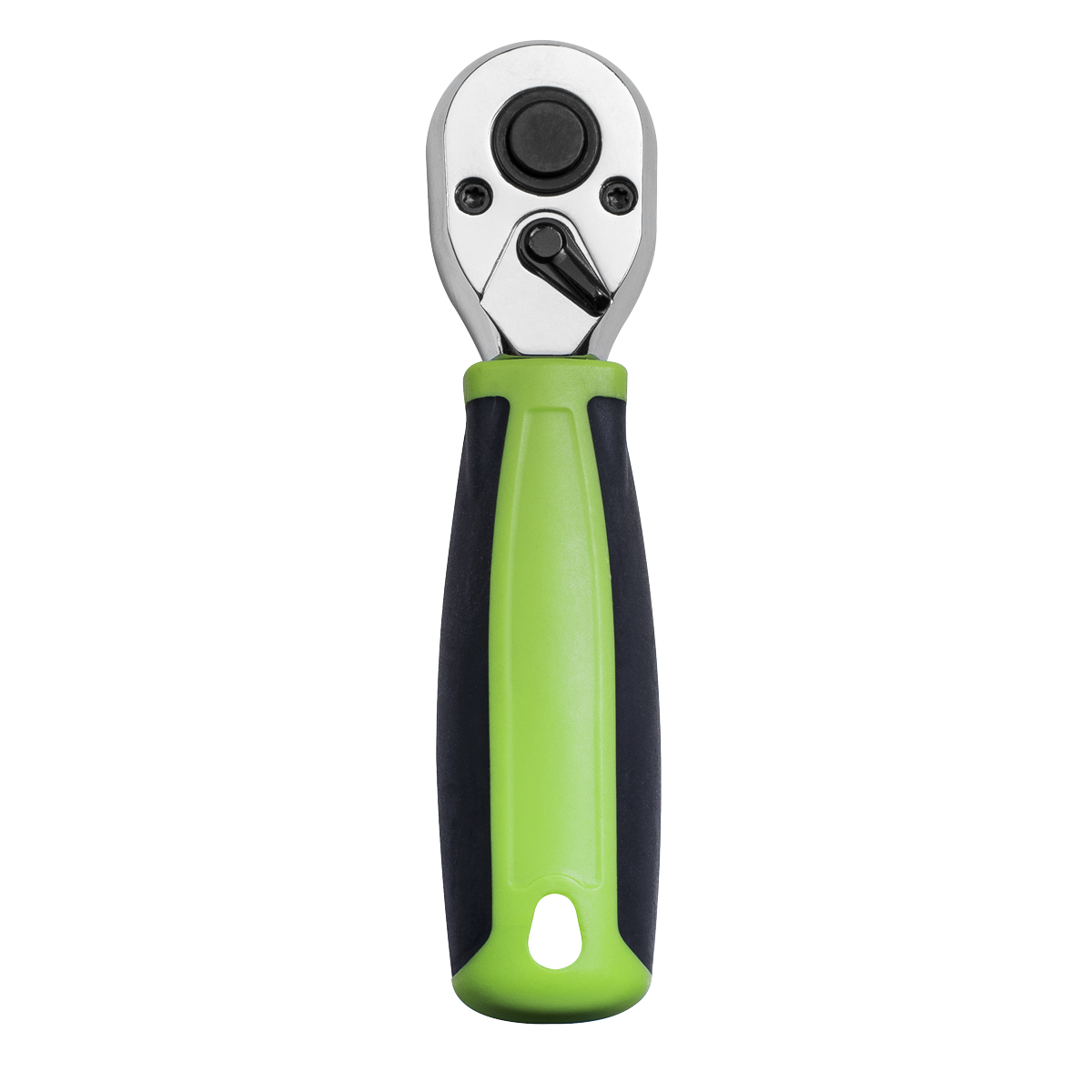 Siegen Stubby Ratchet Wrench with Flip Reverse 3/8"Sq Drive