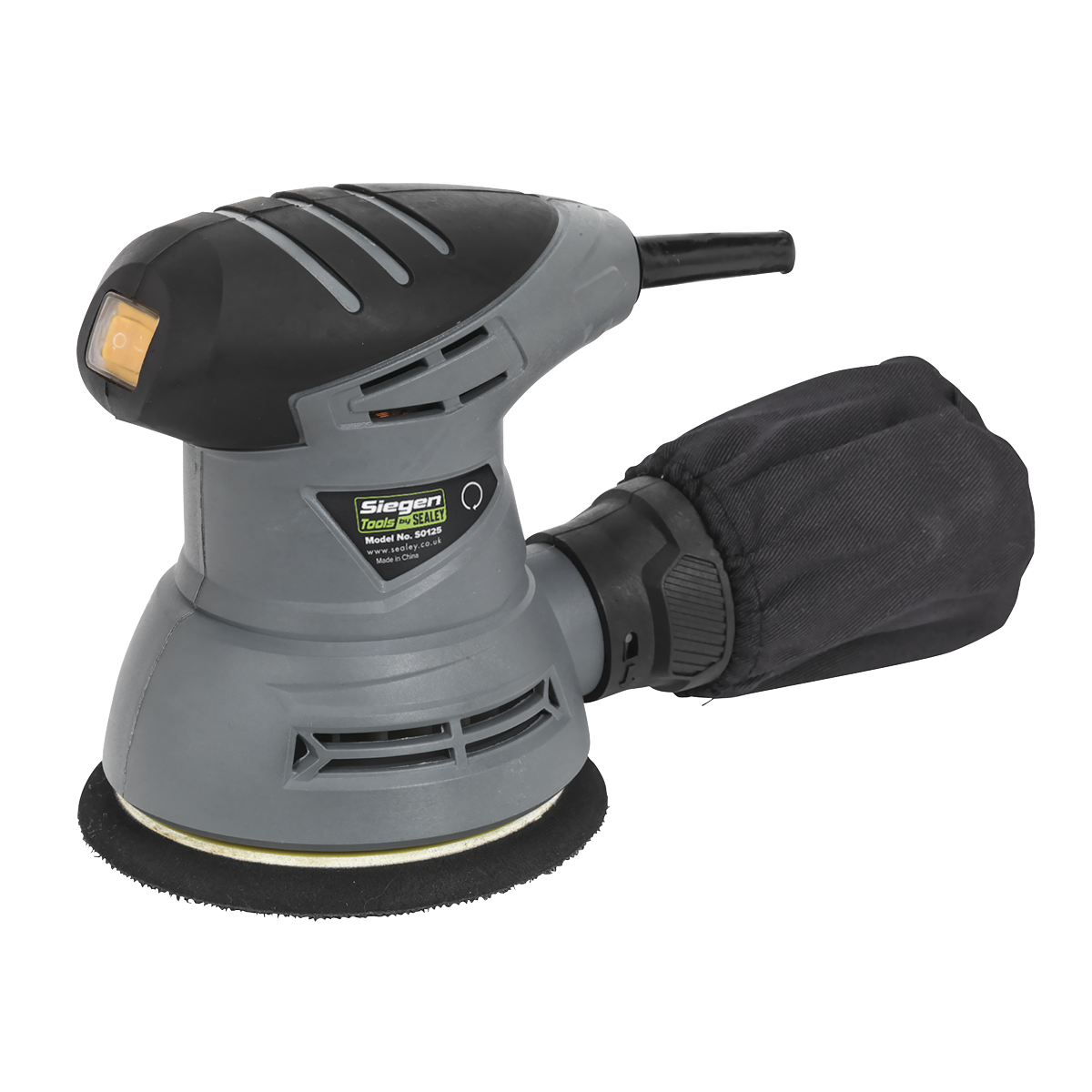 Siegen 125mm Random Orbital Palm Sander 240W/230V