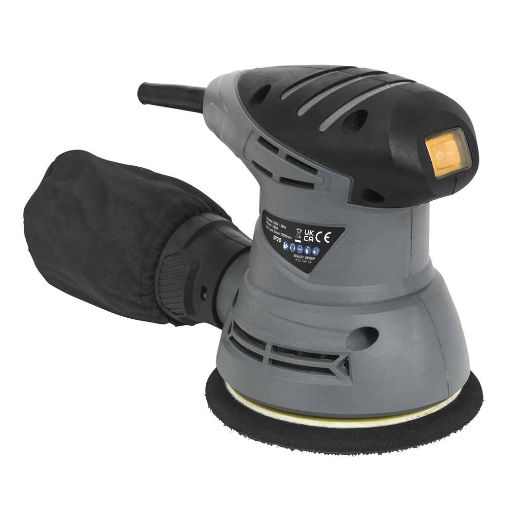 Siegen 125mm Random Orbital Palm Sander 240W/230V