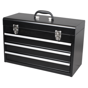 Siegen Portable Tool Chest 3 Drawer with Tool Kit 98pc