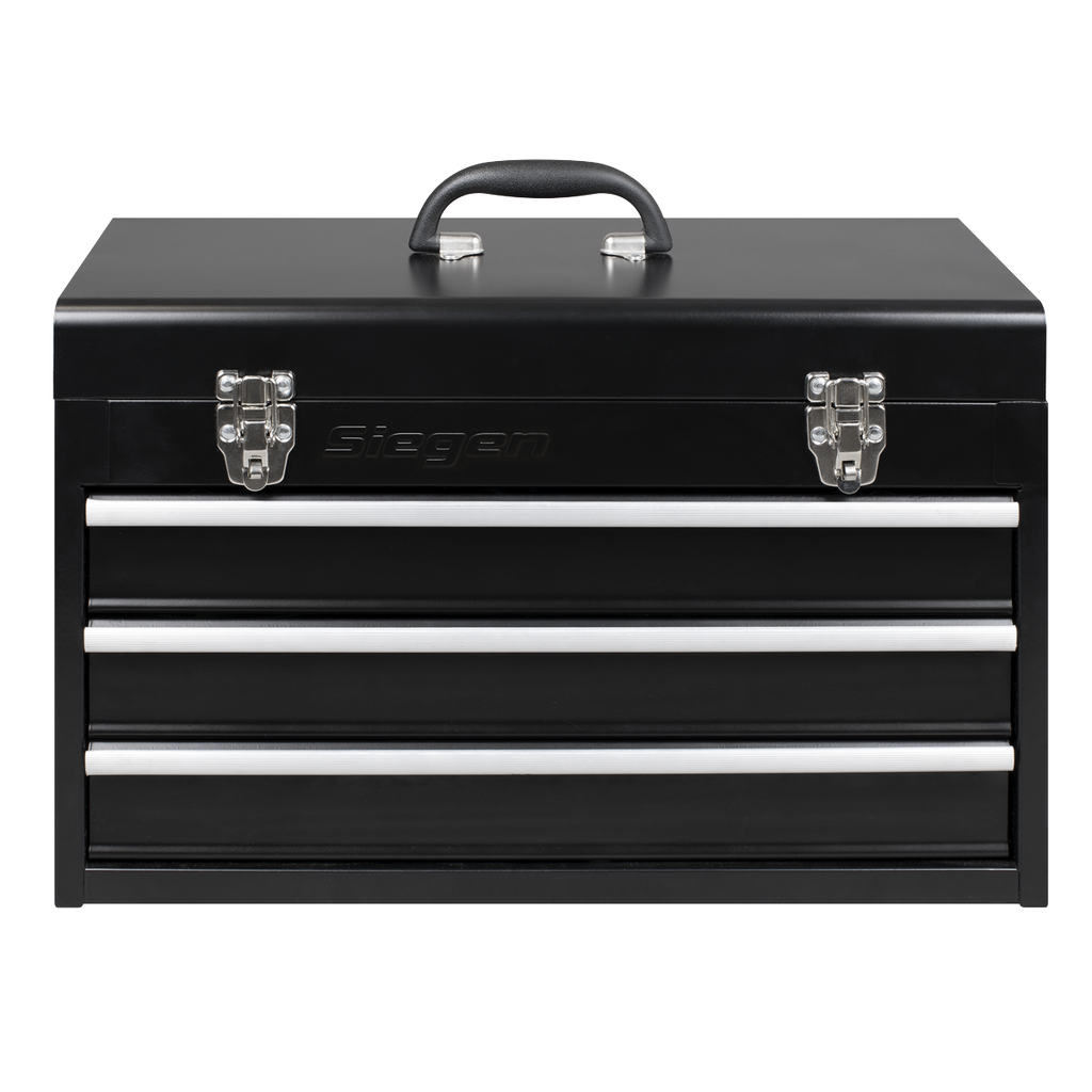 Siegen Portable Tool Chest 3 Drawer with Tool Kit 98pc