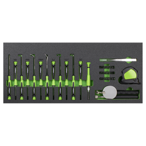 Top Chest & Rollcab Combination 6 Drawer with Tool Kit 247pc