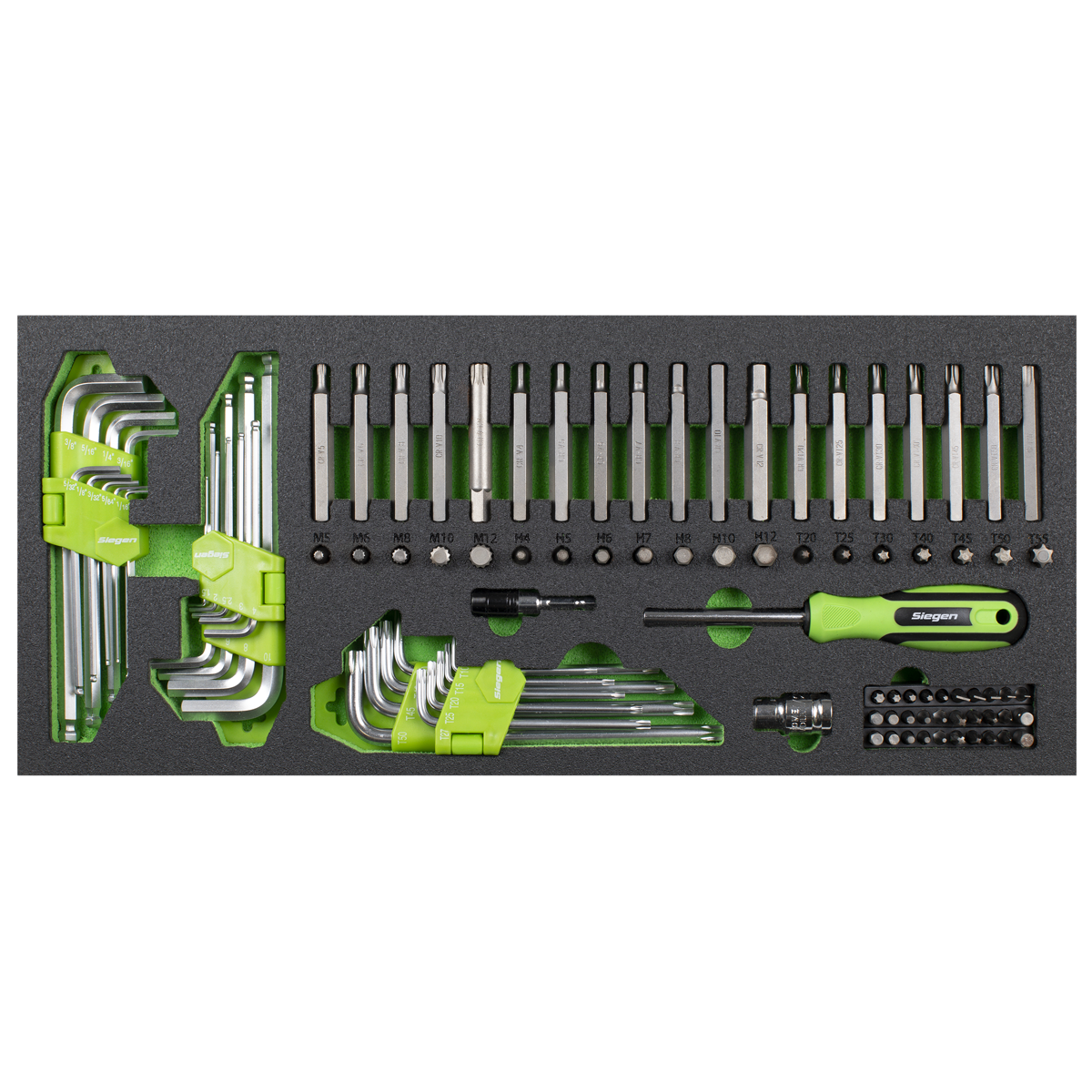 Top Chest & Rollcab Combination 6 Drawer with Tool Kit 247pc