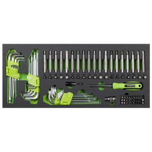 Top Chest & Rollcab Combination 6 Drawer with Tool Kit 247pc