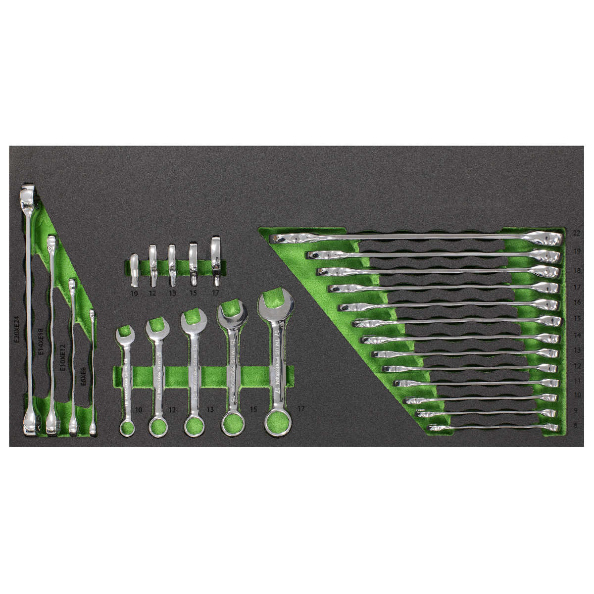 Top Chest & Rollcab Combination 6 Drawer with Tool Kit 247pc
