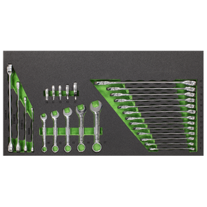 Top Chest & Rollcab Combination 6 Drawer with Tool Kit 247pc