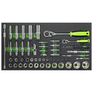 Top Chest & Rollcab Combination 6 Drawer with Tool Kit 247pc