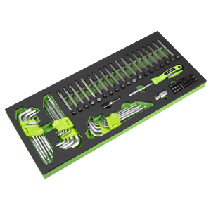 Top Chest & Rollcab Combination 6 Drawer with Tool Kit 247pc