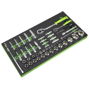 Top Chest & Rollcab Combination 6 Drawer with Tool Kit 247pc