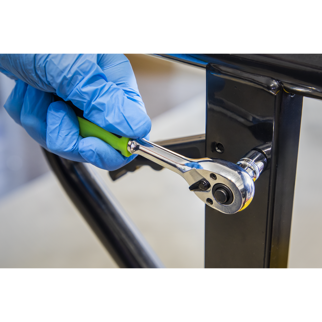 Siegen Socket Set with Tool Tray 1/4" & 1/2"Sq Drive 62pc
