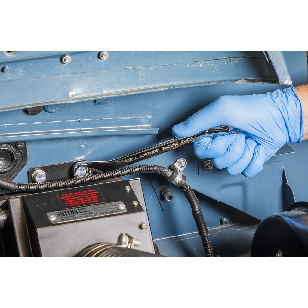 Siegen Combination & Deep Offset Spanner Set with Tool Tray