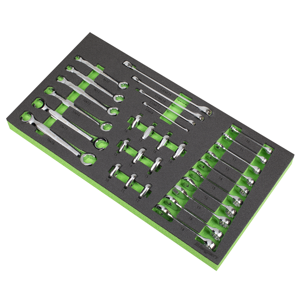Siegen Specialised Spanner Set with Tool Tray 30pc
