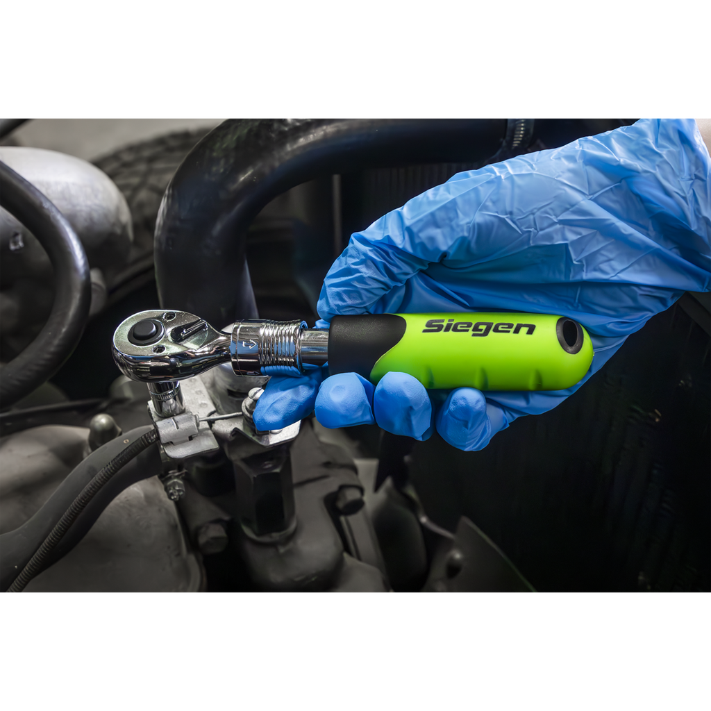 Siegen Extendable Ratchet Wrench 1/4"Sq Drive