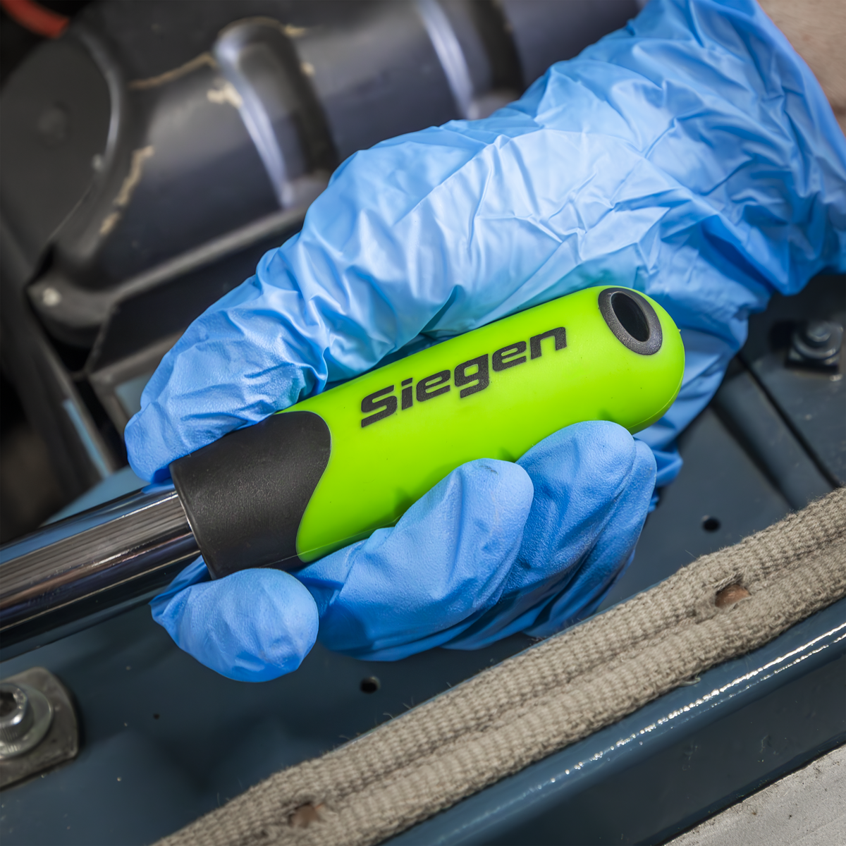 Siegen Extendable Ratchet Wrench 3/8"Sq Drive