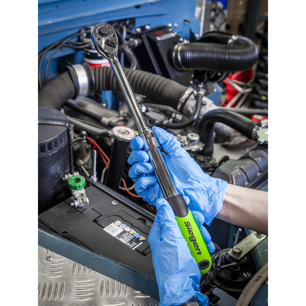 Siegen Extendable Ratchet Wrench 1/2"Sq Drive