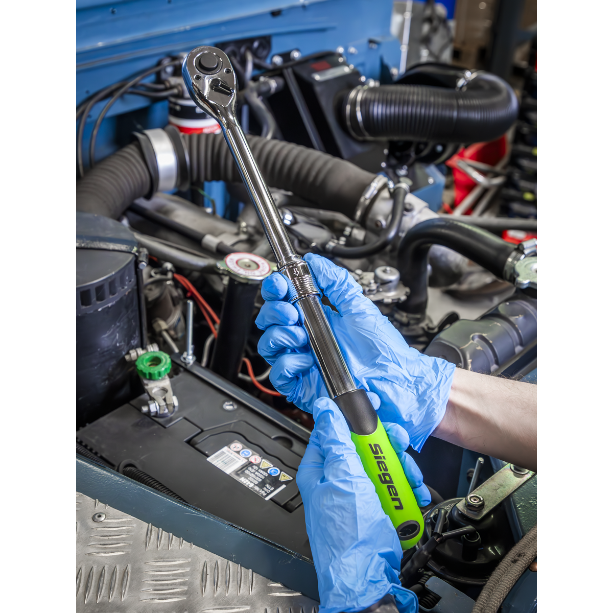 Siegen Extendable Ratchet Wrench 1/2"Sq Drive