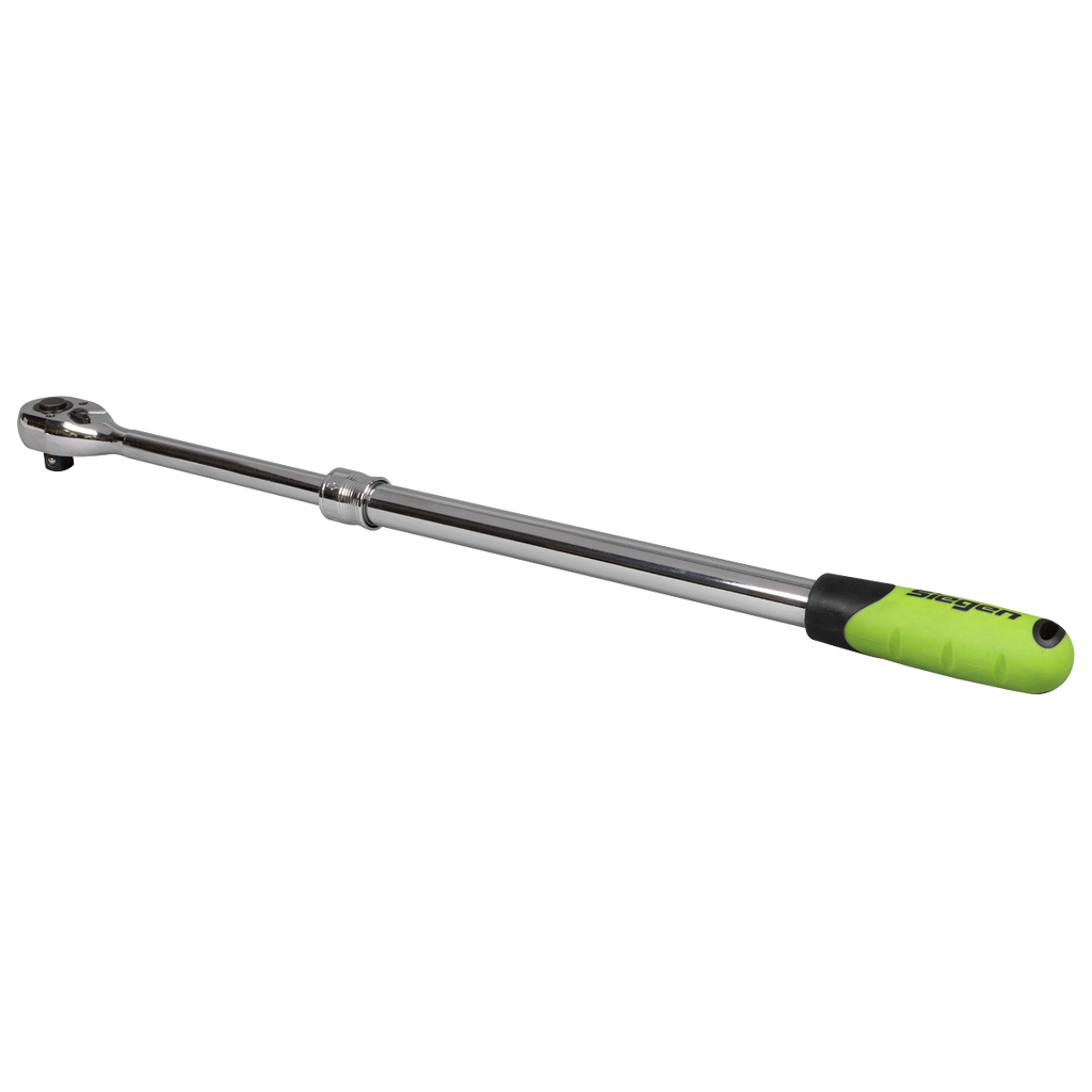 Siegen Extendable Ratchet Wrench 1/2"Sq Drive