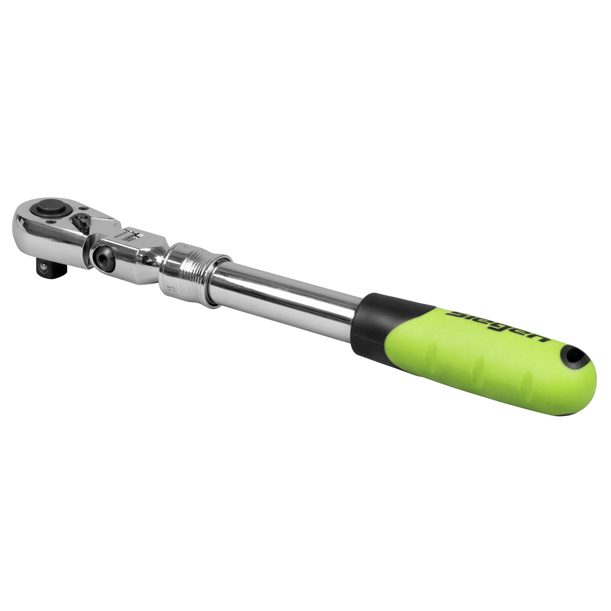 Siegen Extendable Flexi-Head Ratchet Wrench 1/2"Sq Drive