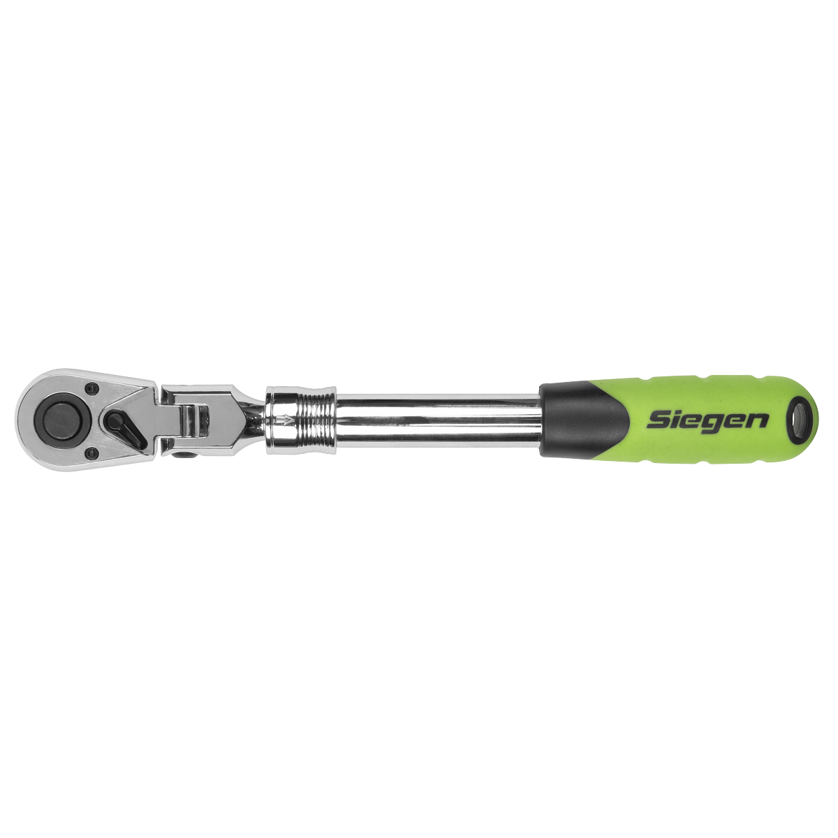 Siegen Extendable Flexi-Head Ratchet Wrench 1/2"Sq Drive