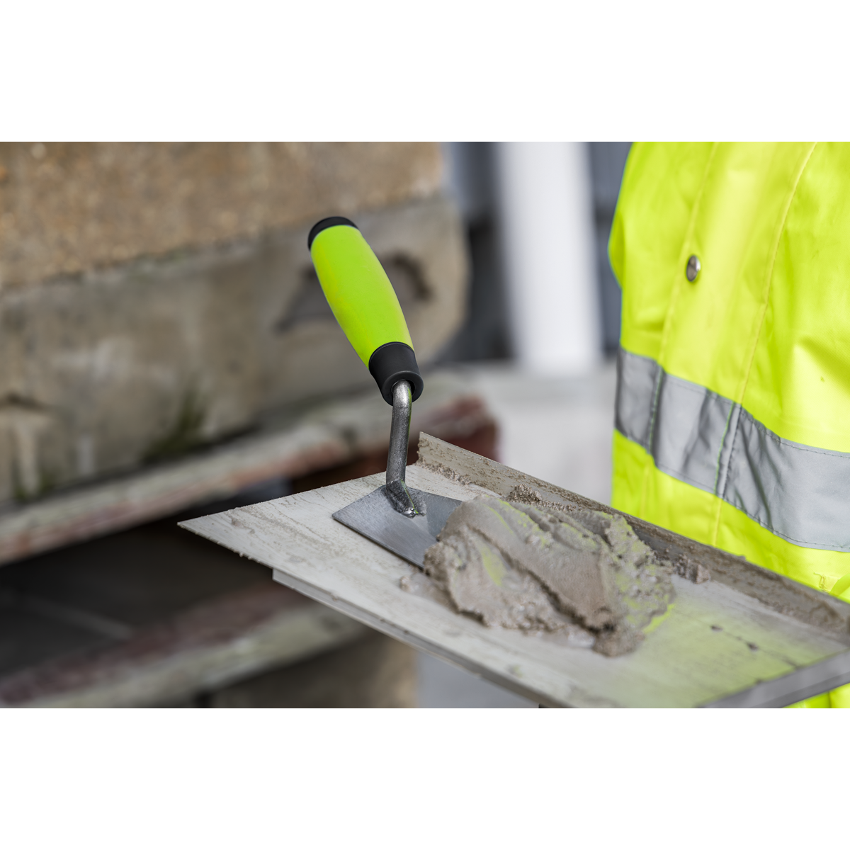 Siegen Pointing Trowel with Soft Grip Handle 150mm