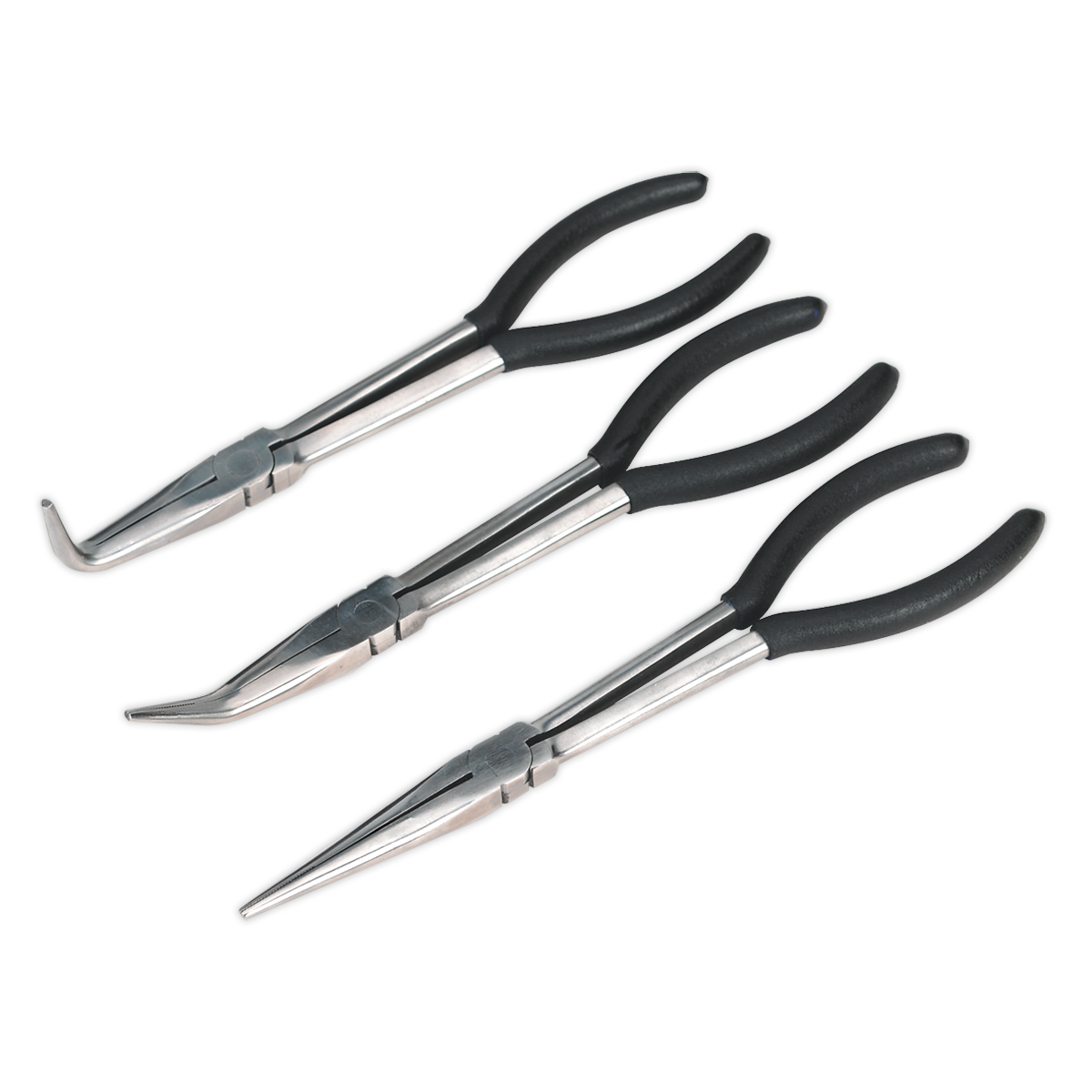 Siegen Needle Nose Pliers Set 275mm 3pc