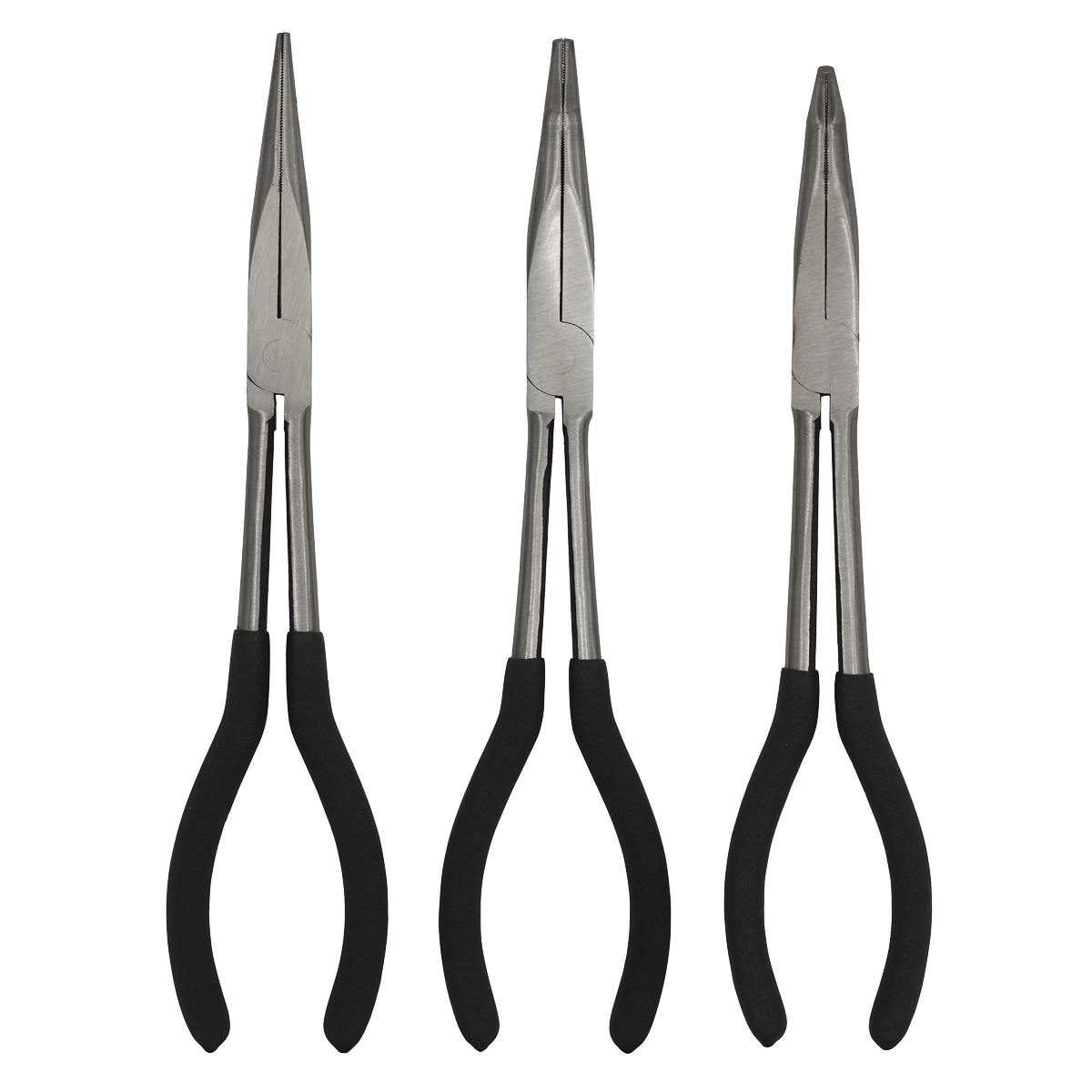 Siegen Needle Nose Pliers Set 275mm 3pc