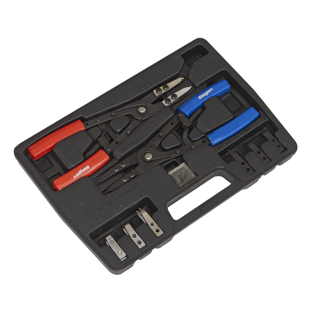 Siegen Internal/External Circlip Pliers Set 265mm