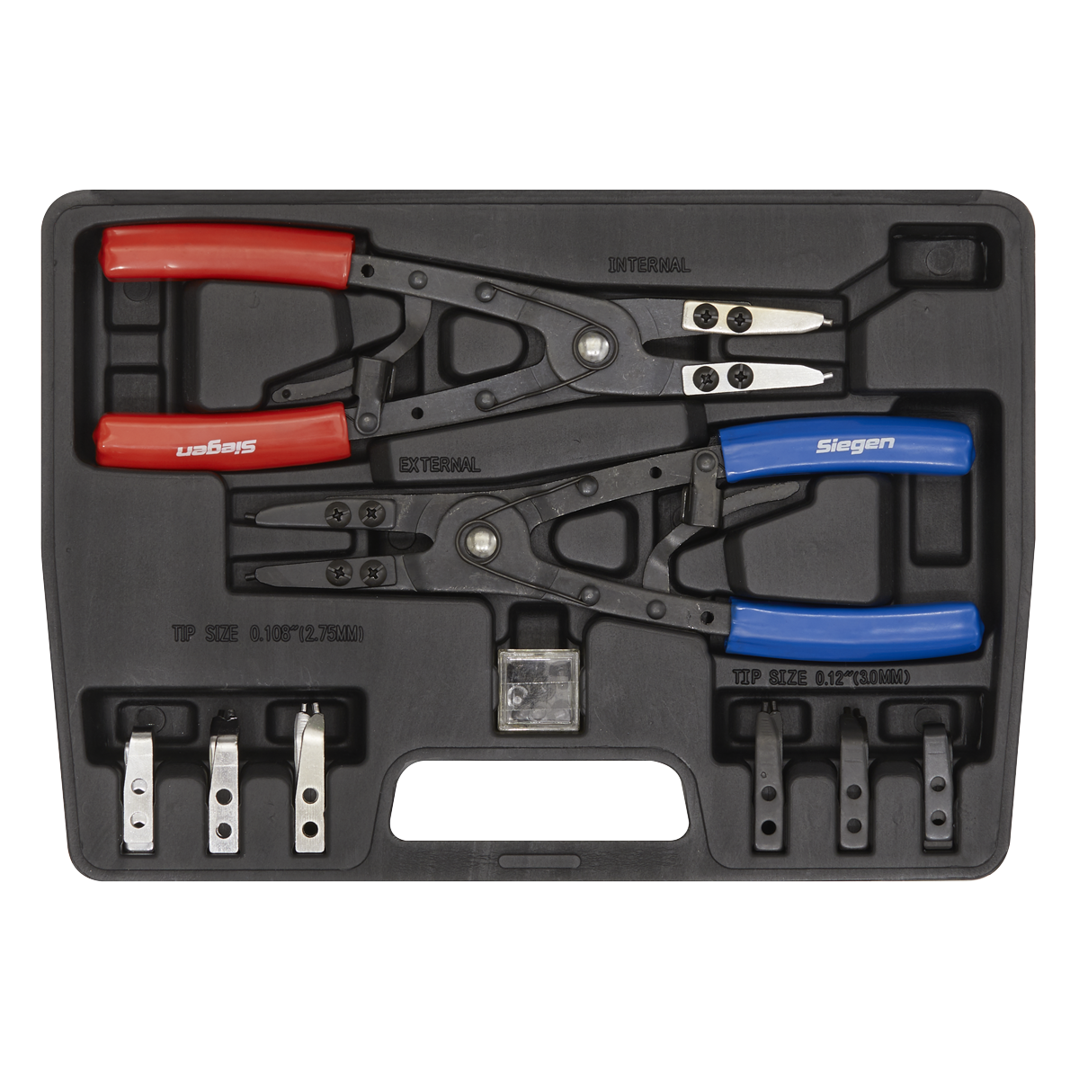 Siegen Internal/External Circlip Pliers Set 265mm