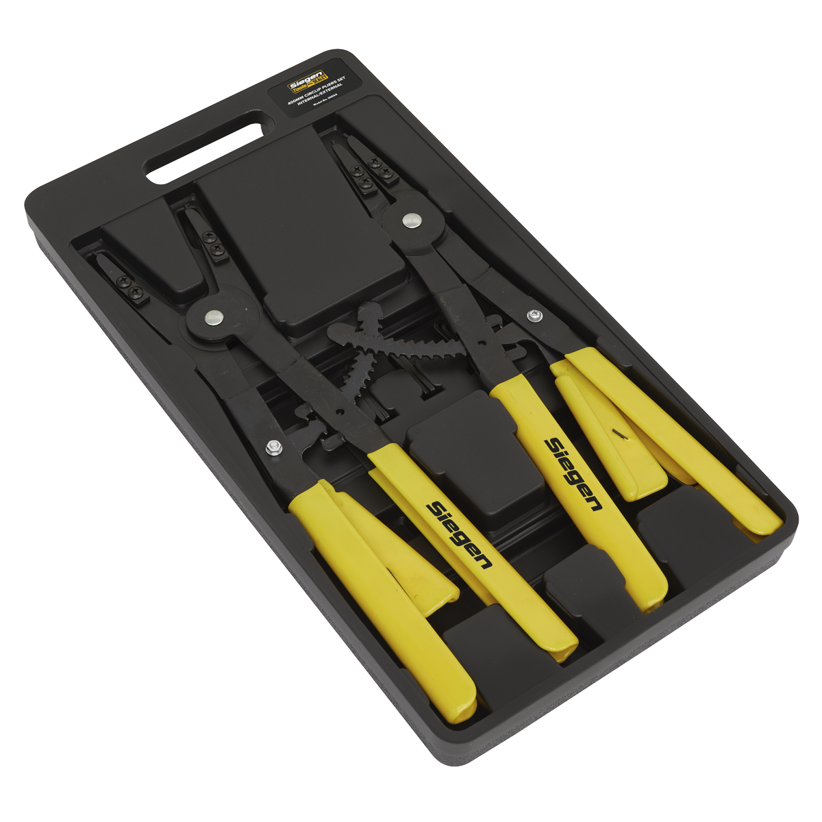 Siegen Internal/External Circlip Pliers Set 400mm