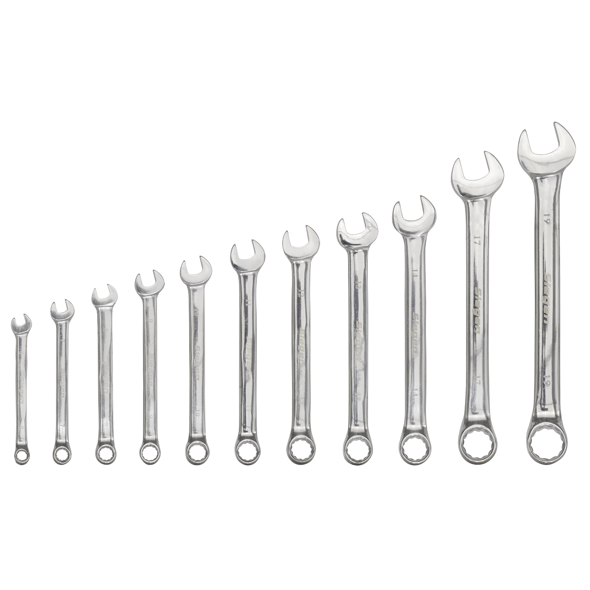 Siegen Combination Spanner Set 6-19mm 11pc