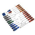 Siegen Soft Grip Screwdriver Set 24pc