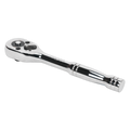Siegen Pear-Head Ratchet Wrench with Flip Reverse 1/4"Sq Dri