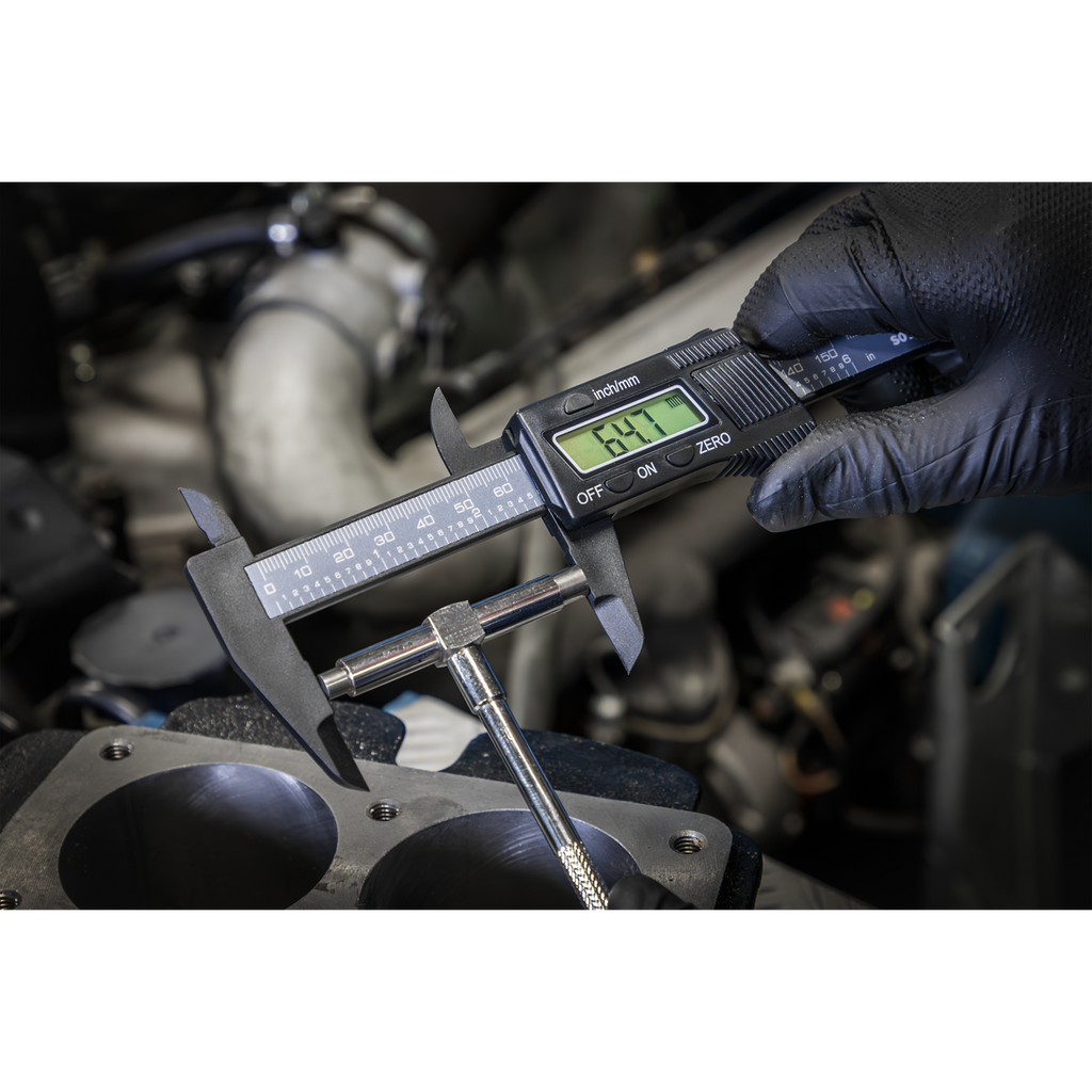 Siegen Digital Electronic Vernier Caliper 0-150mm(0-6")