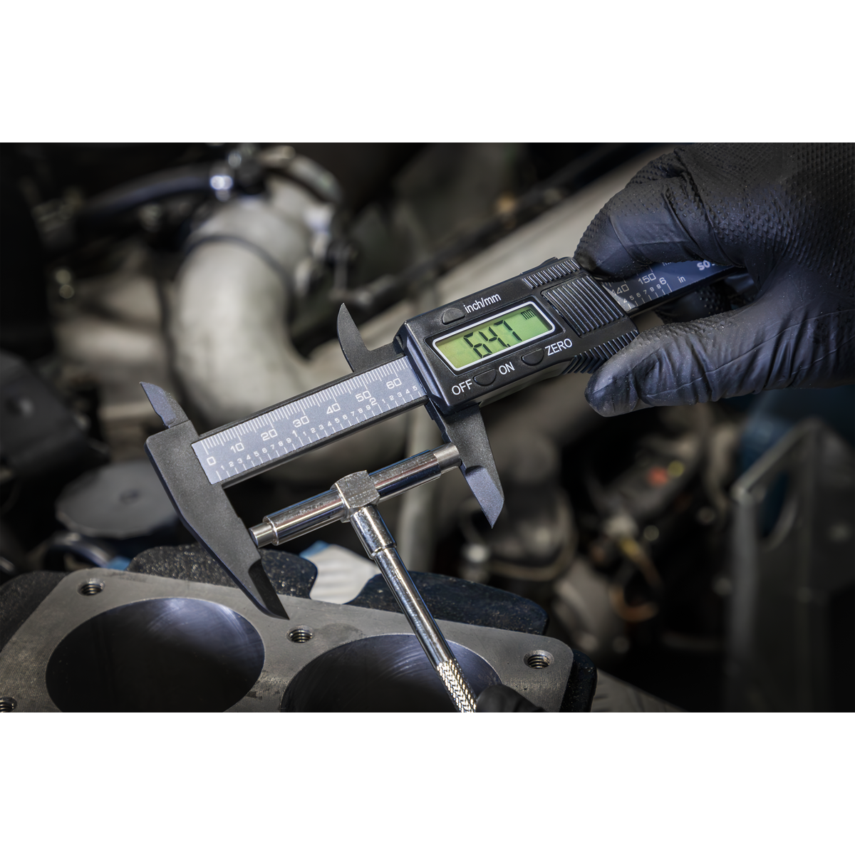Siegen Digital Electronic Vernier Caliper 0-150mm(0-6")