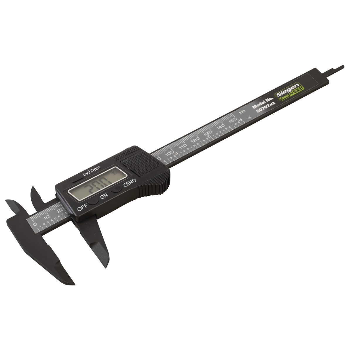 Siegen Digital Electronic Vernier Caliper 0-150mm(0-6")