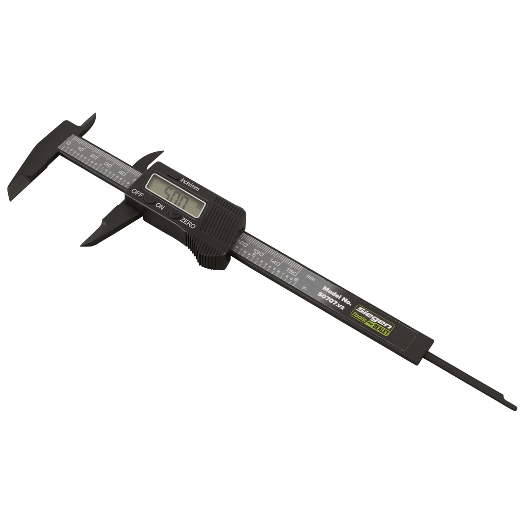 Siegen Digital Electronic Vernier Caliper 0-150mm(0-6")