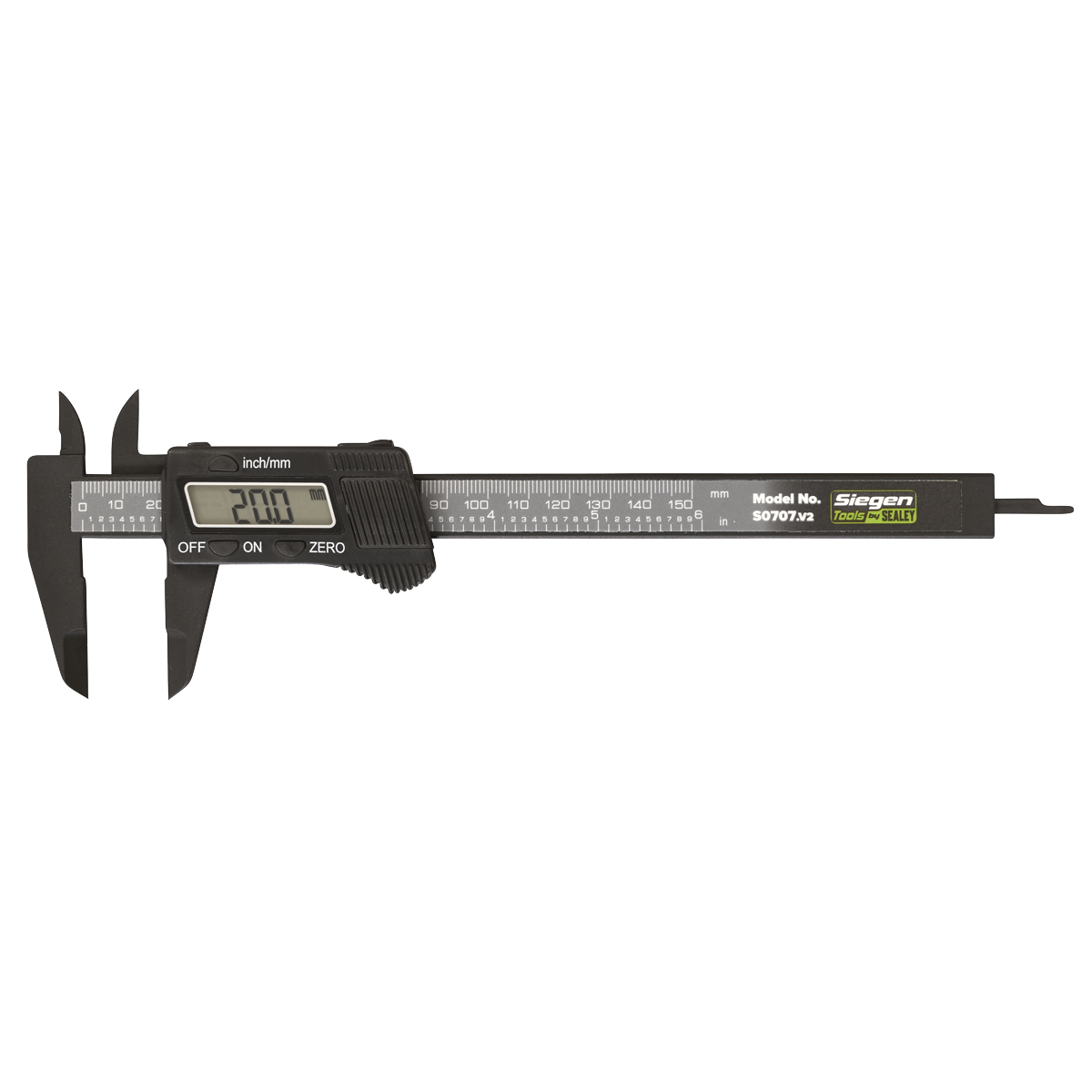 Siegen Digital Electronic Vernier Caliper 0-150mm(0-6")