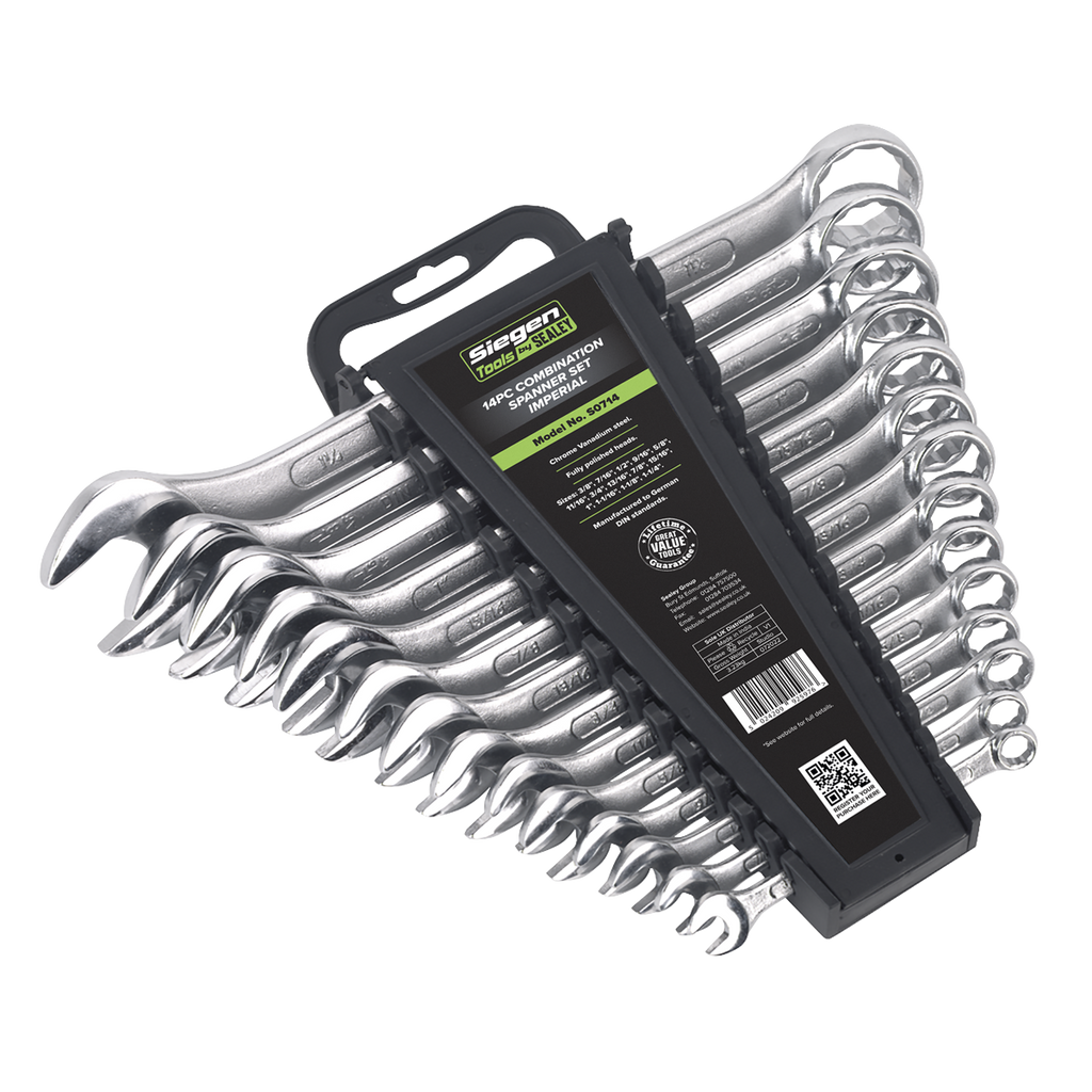 Siegen Imperial Combination Spanner Set 14pc