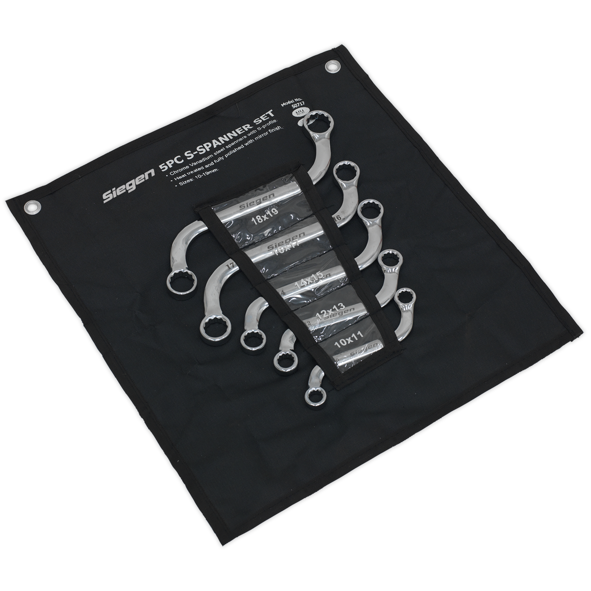 Siegen S-Spanner Set 5pc