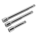 Siegen Extension Bar Set 3/8"Sq Drive 3pc